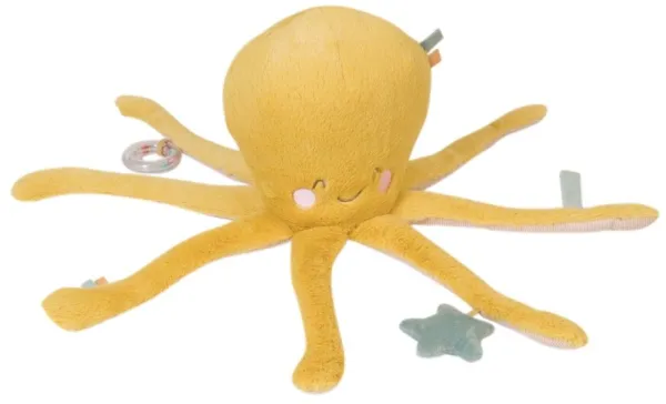 Ocean Life suuri monitoiminen pehmolelu - Sinapinkeltainen