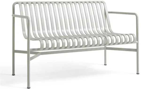 HAY Palissade Dining Penkki käsinojilla Sky Harmaa