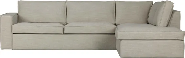 Freddie, Kulmasohva oikealle, luonnollinen, K90x197x283 cm
