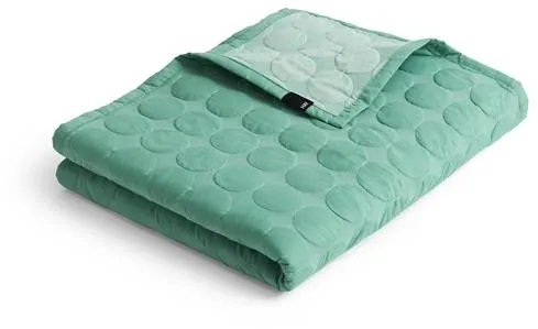 HAY Mega Dot Organic Päiväpeite 195x245 Sea Green