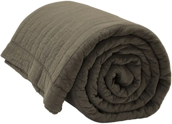 Magnhild, Tikkikuvioitu päiväpeite, kuori, 280x280 cm