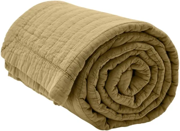 Magnhild, Tikkikuvioitu päiväpeite, seeds, 160x280 cm