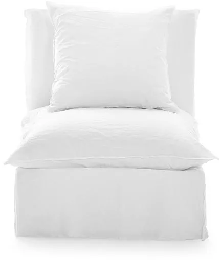 Gervasoni Ghost 06 Modulsohva ilman käsinojia Lino Bianco