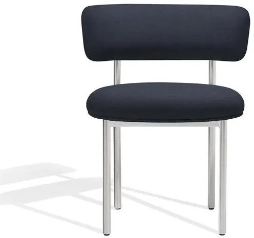 Møbel Copenhagen Font Ruokapöydän tuoli Vidar 0786/Poleerattu teräsrunko