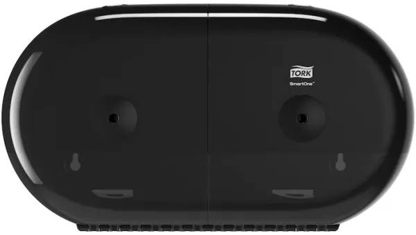Tork SmartOne T9 Twin, wc-paperiannostelija, musta